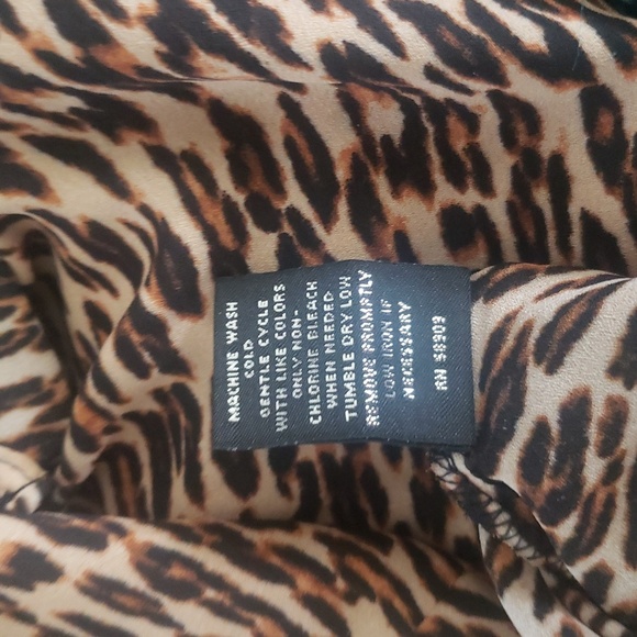 Animal Print Boho XL Asymmetrical Hemline Slip-On Artisy Lagenlook Tunic New - Picture 9 of 9